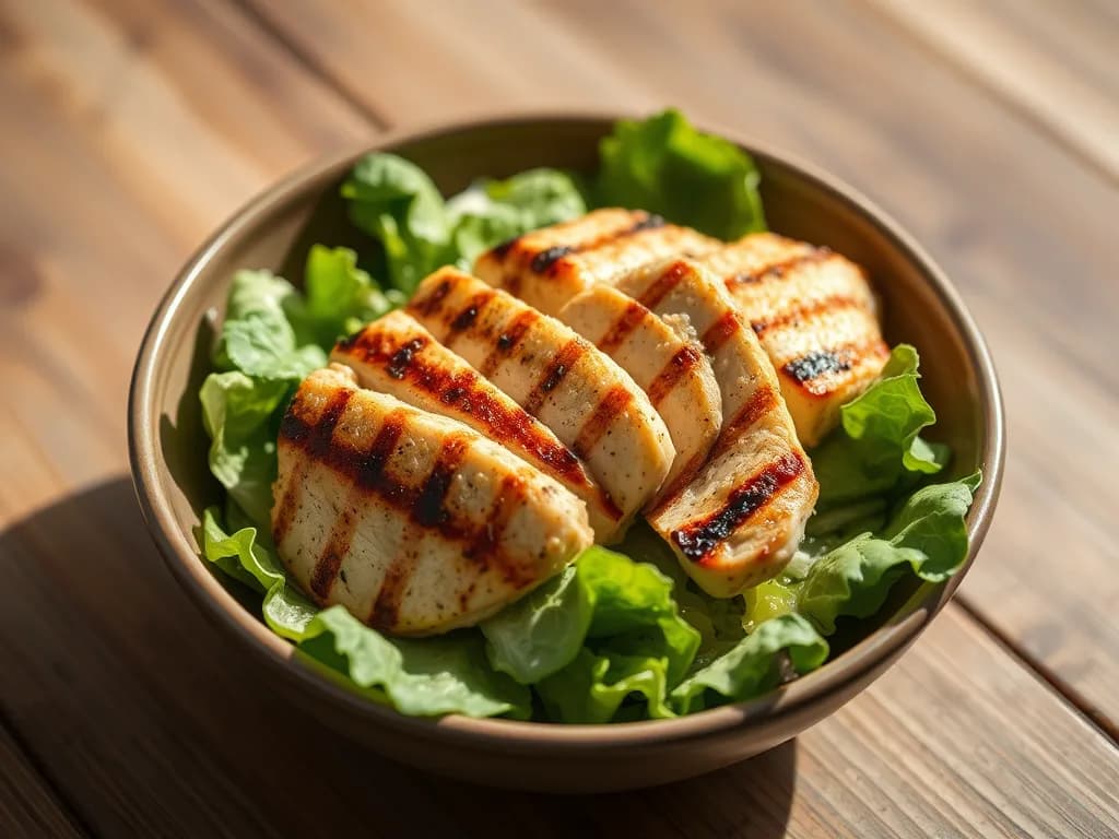 Grilled Chicken Caesar Salad