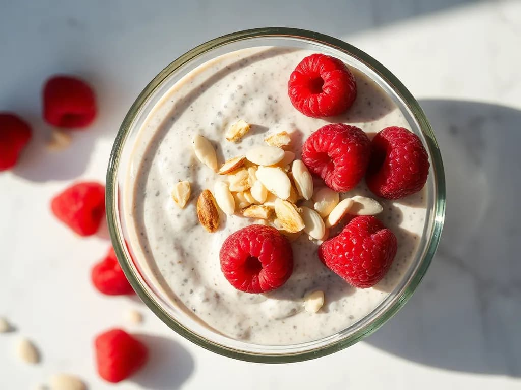 Simple Almond Milk Chia Seed Pudding