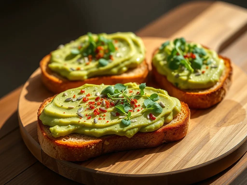 Avocado Toast on Gluten-Free Bread