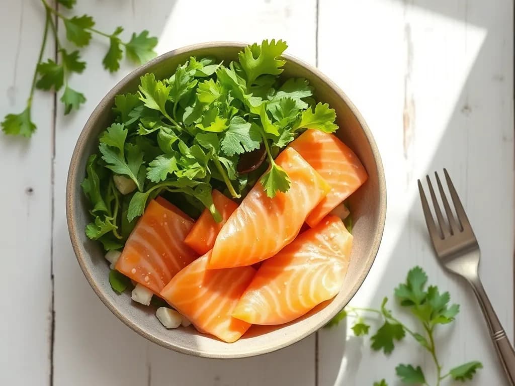 Fresh Smoked Salmon & Avocado Wellness Bowl