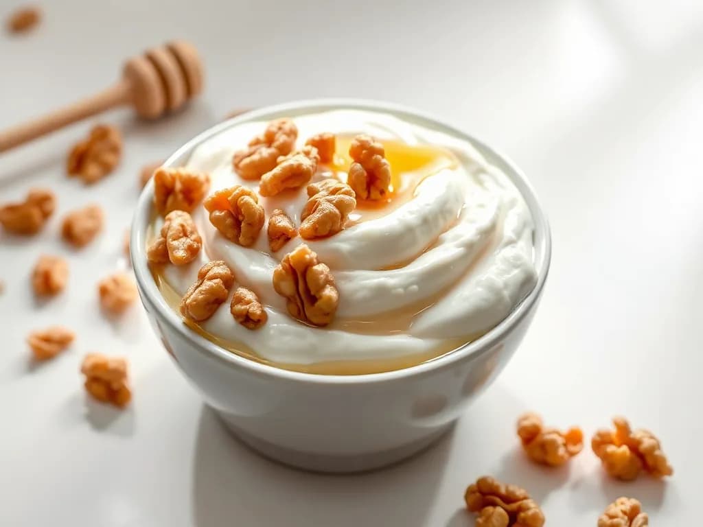 Classic Greek Yogurt with Walnuts and Honey