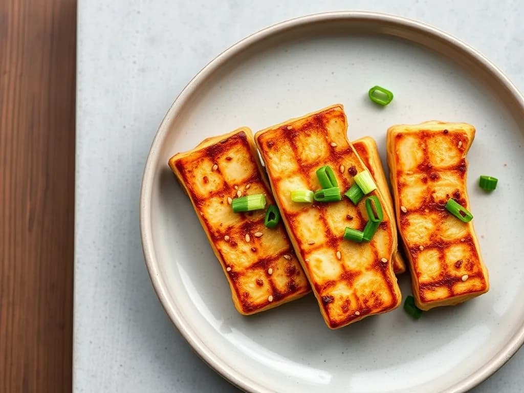 Savory Marinated Tempeh Steaks