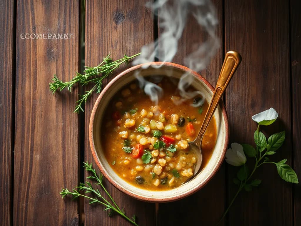 Hearty Lentil Vegetable Soup