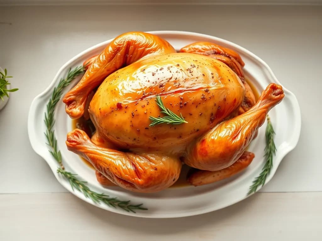 Perfectly Roasted Herb-Crusted Turkey