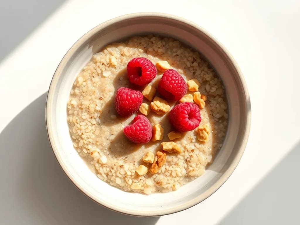 Creamy Cinnamon Quinoa Breakfast Porridge