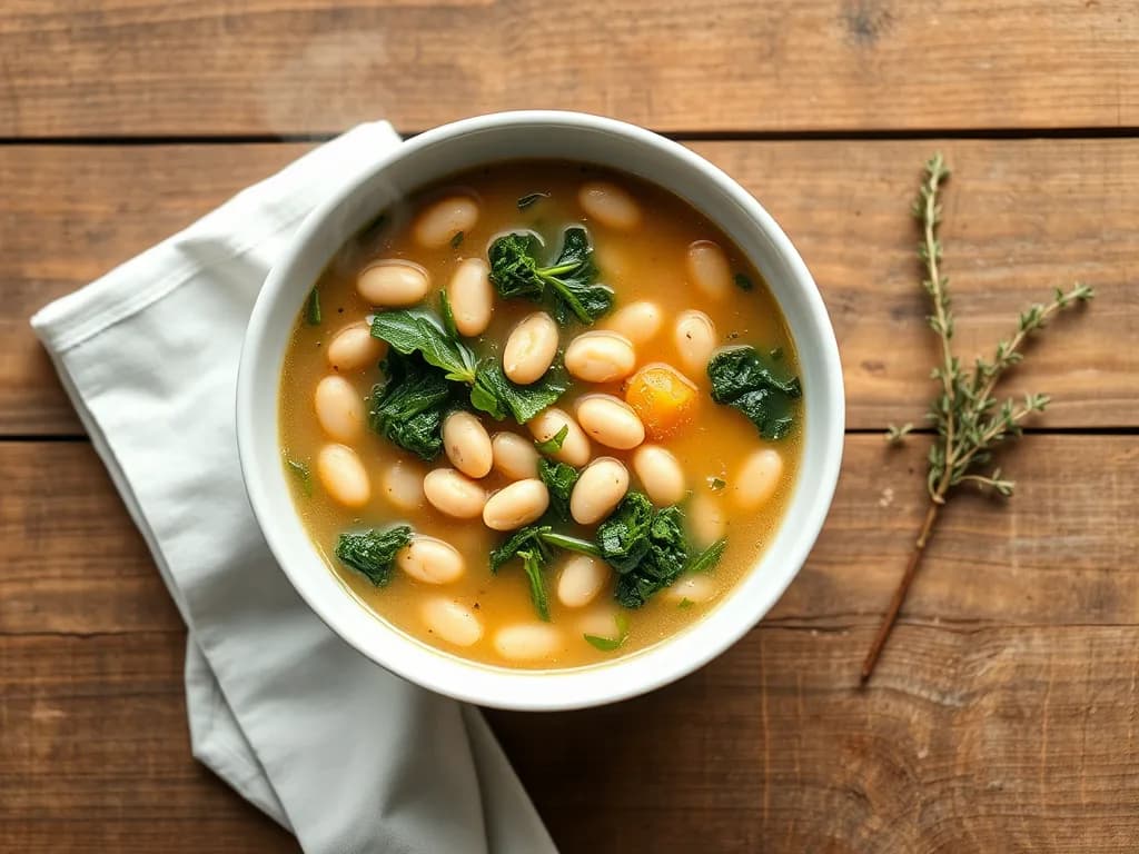 Hearty White Bean and Kale Soup