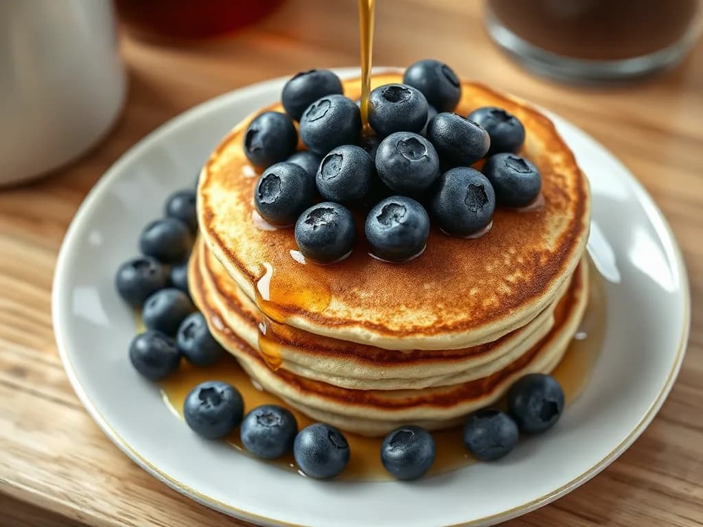 Light & Fluffy Coconut Flour Pancakes