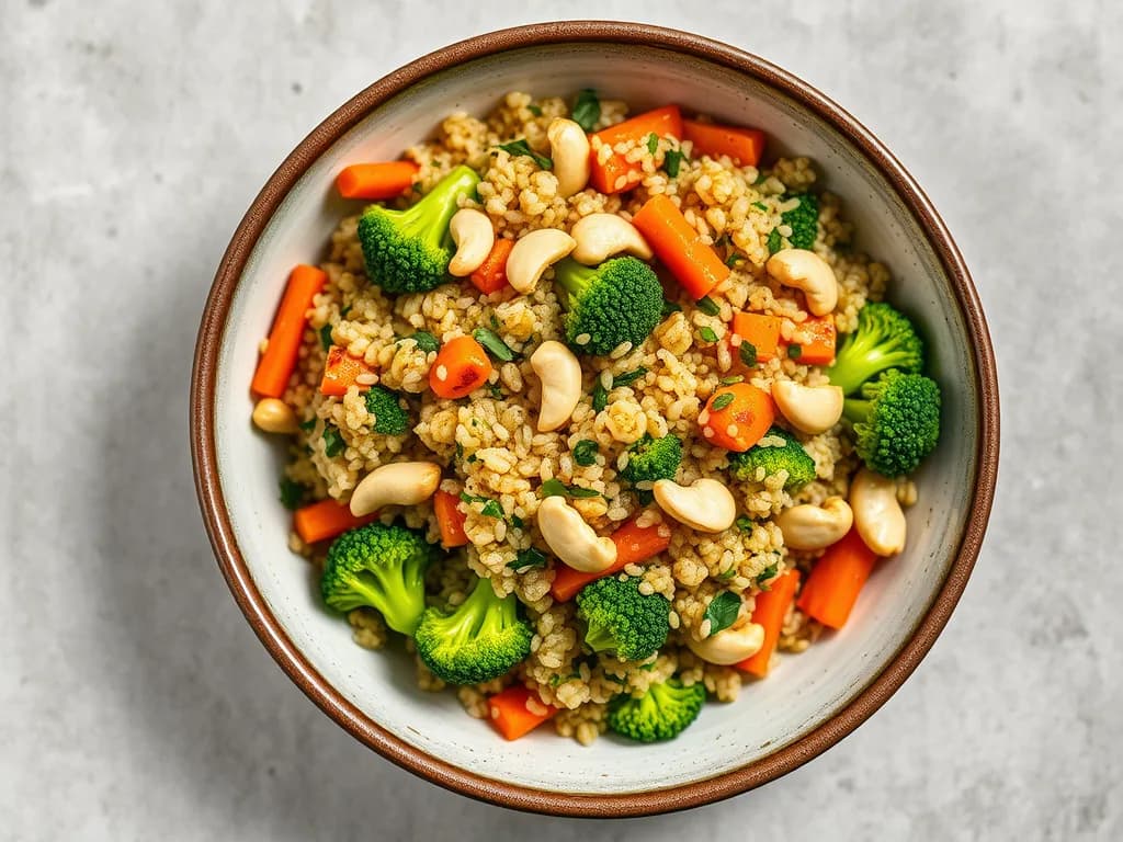 Quinoa Vegetable Stir-Fry