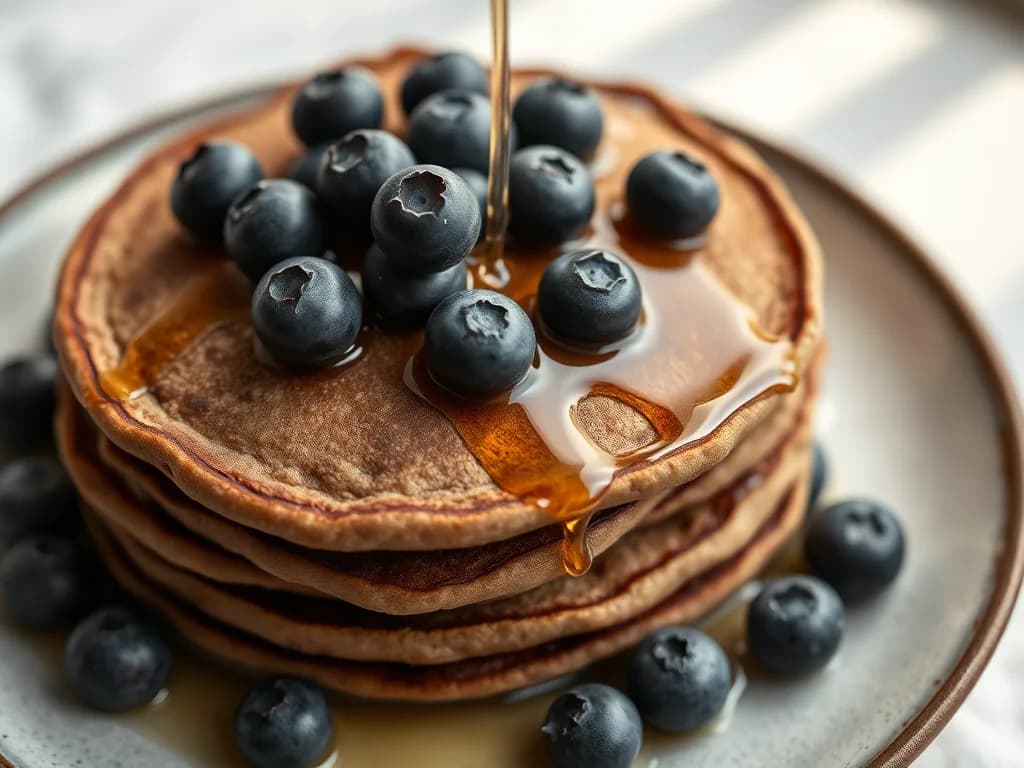 Hearty Buckwheat Pancakes