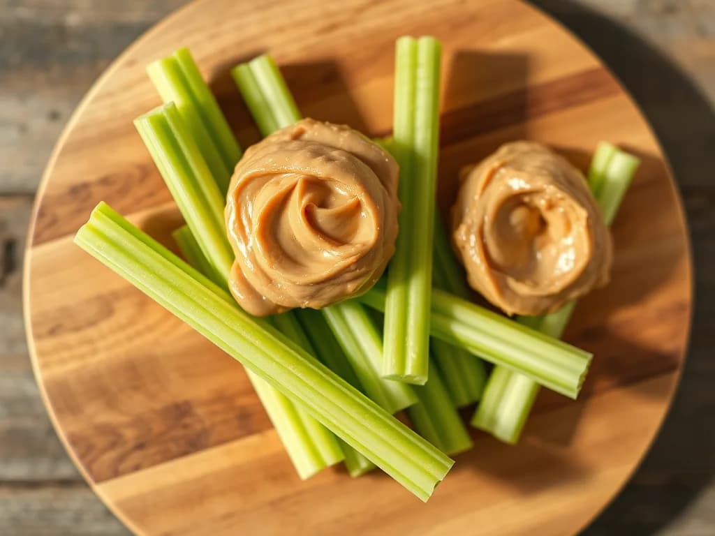 Crunchy Celery & Creamy Peanut Butter
