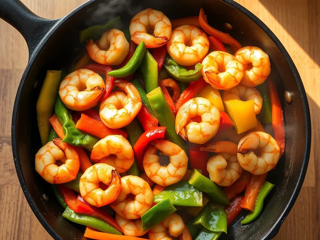 Shrimp and Vegetable Stir-Fry