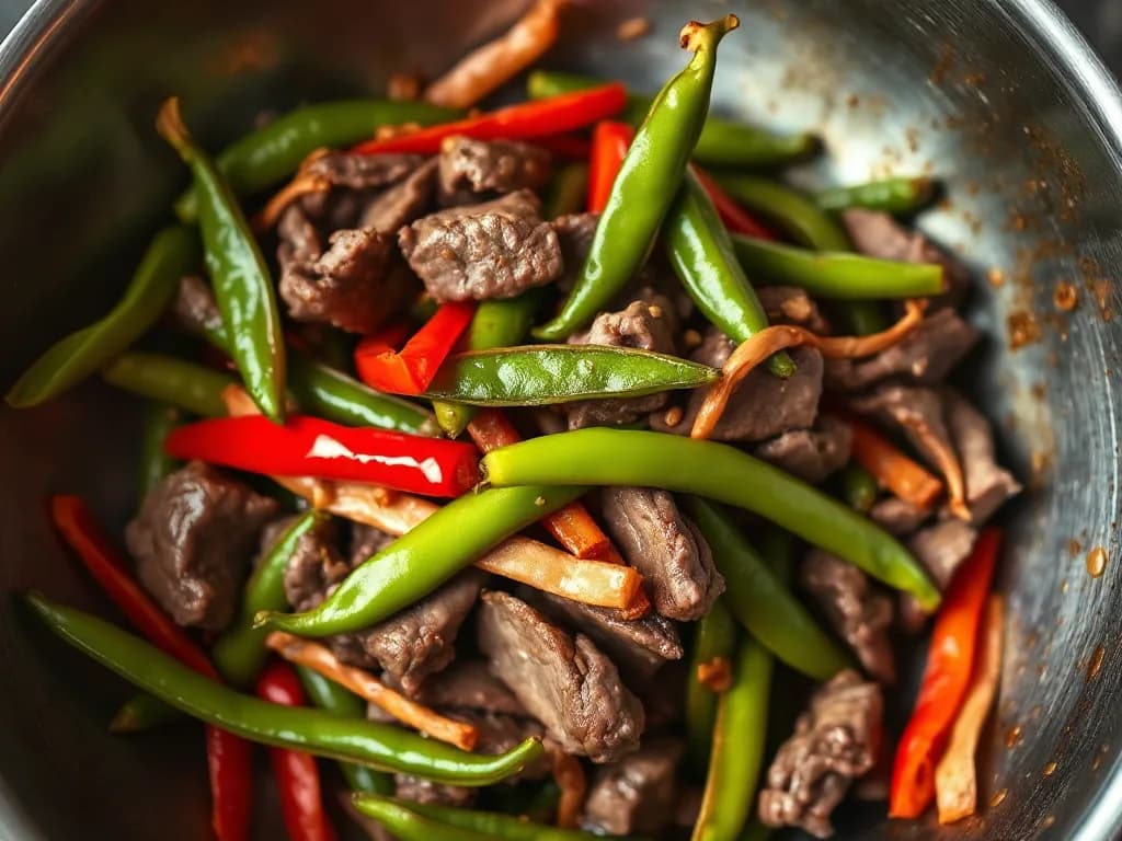 Fresh Ginger Beef Stir-Fry