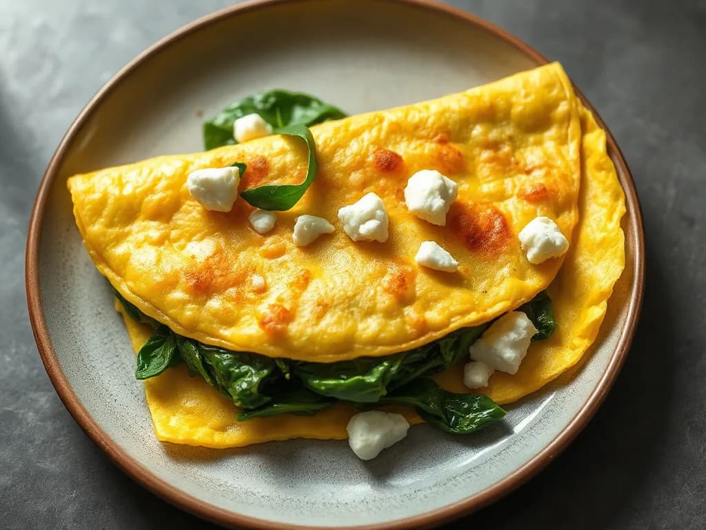 Spinach Omelet