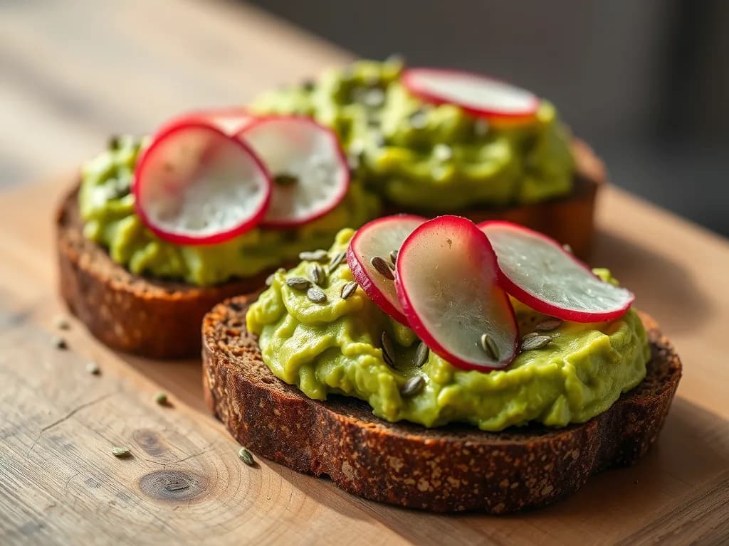 Avocado Rye Toast