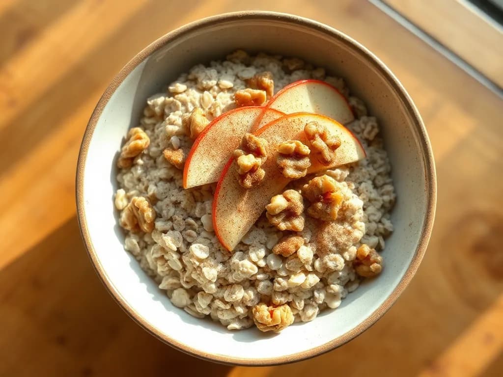 Classic Cinnamon Apple Steel-Cut Oatmeal