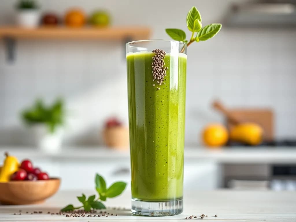 The Power-Up Green Whey Smoothie