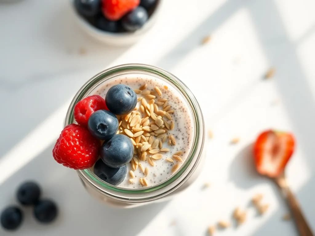Creamy Hemp Heart & Chia Pudding