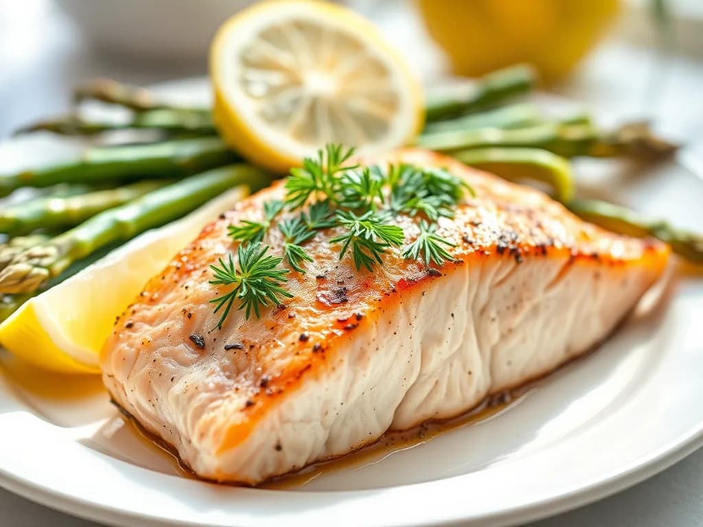 Simple Herb-Roasted Salmon