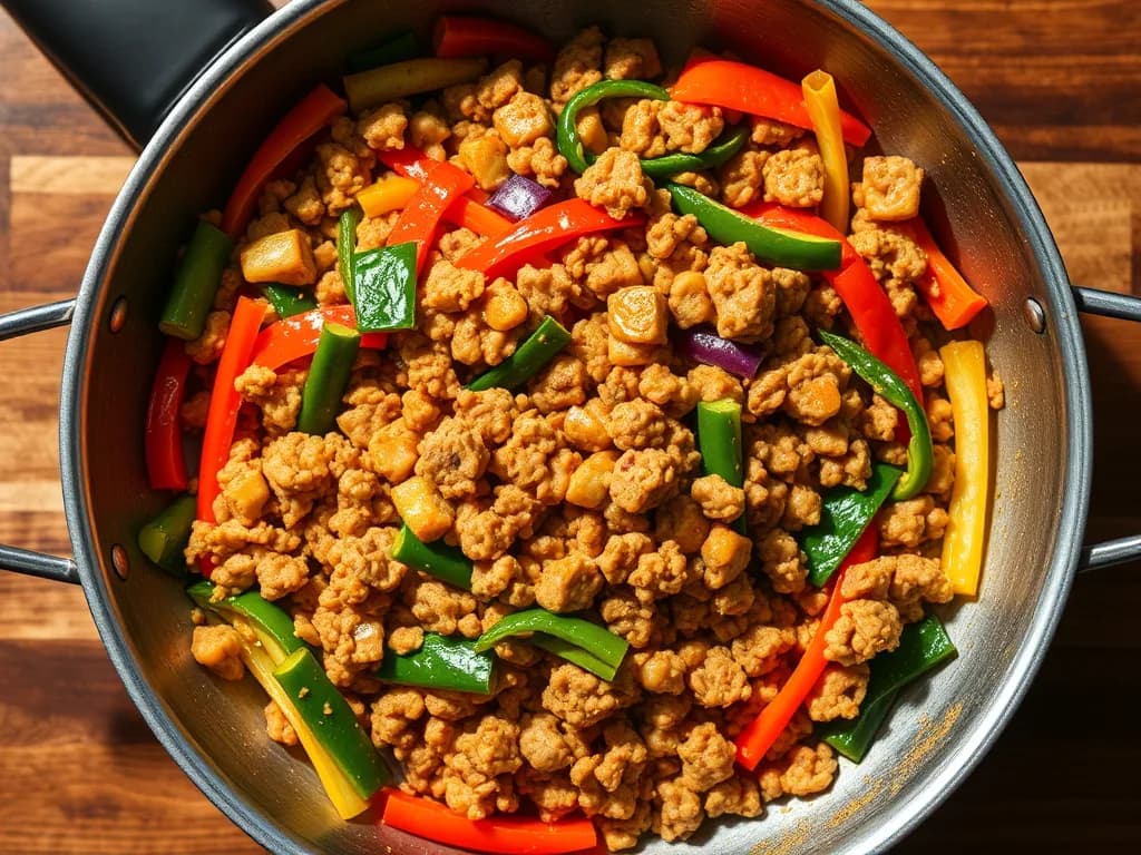 Ginger-Garlic Turkey Stir-Fry