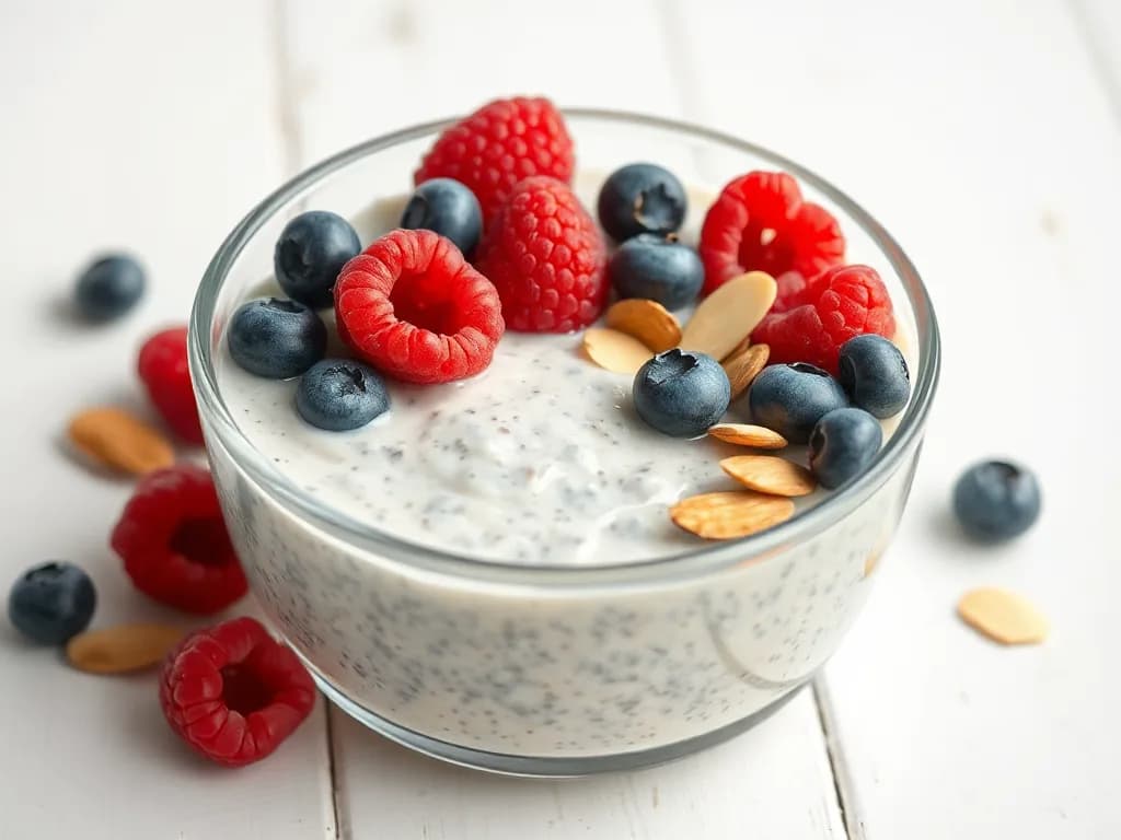 Berry Chia Seed Breakfast Bowl