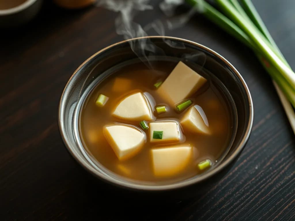 Miso Soup with Silken Tofu