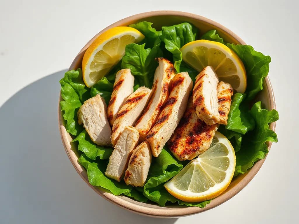 Zesty Lemon-Herb Grilled Chicken Salad