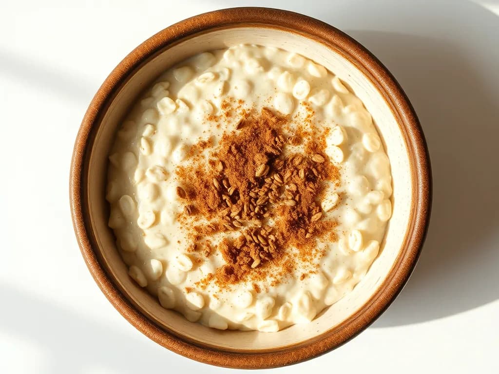 Hearty Steel-Cut Oats with Flaxseed