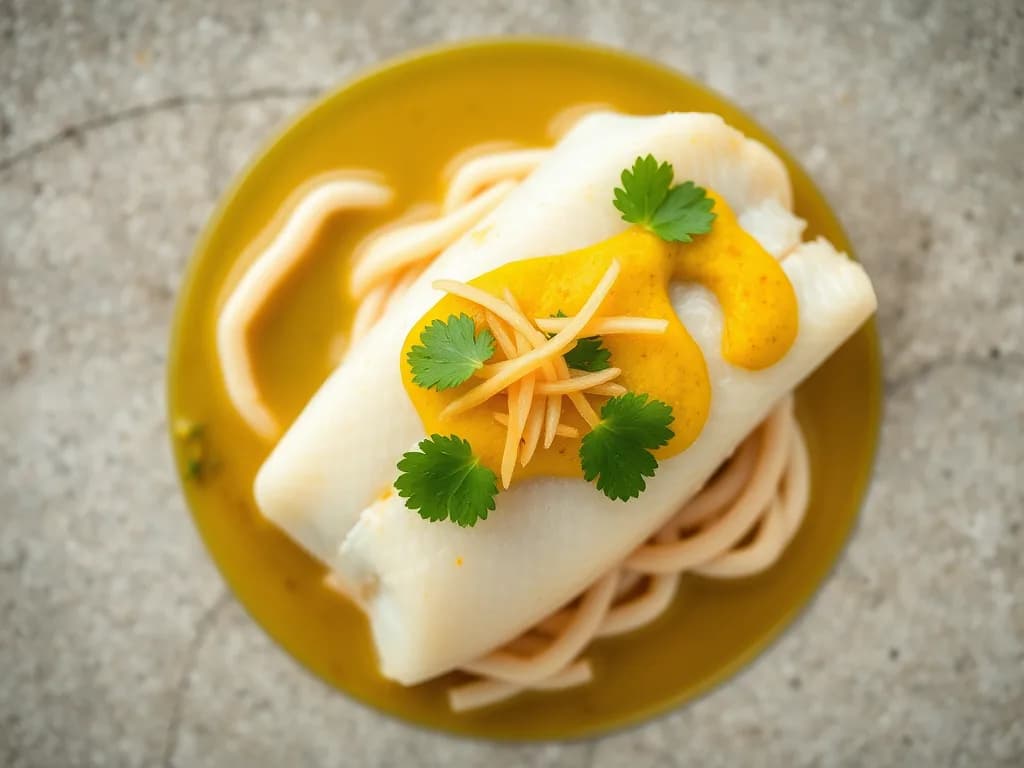 Steamed Turmeric Fish