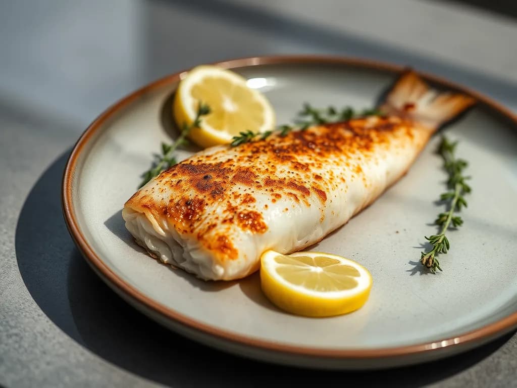 Pan-Seared White Fish