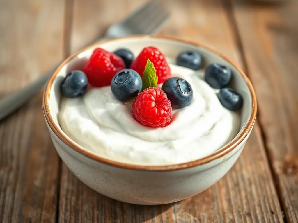 Creamy Coconut and Berry Breakfast Bowl