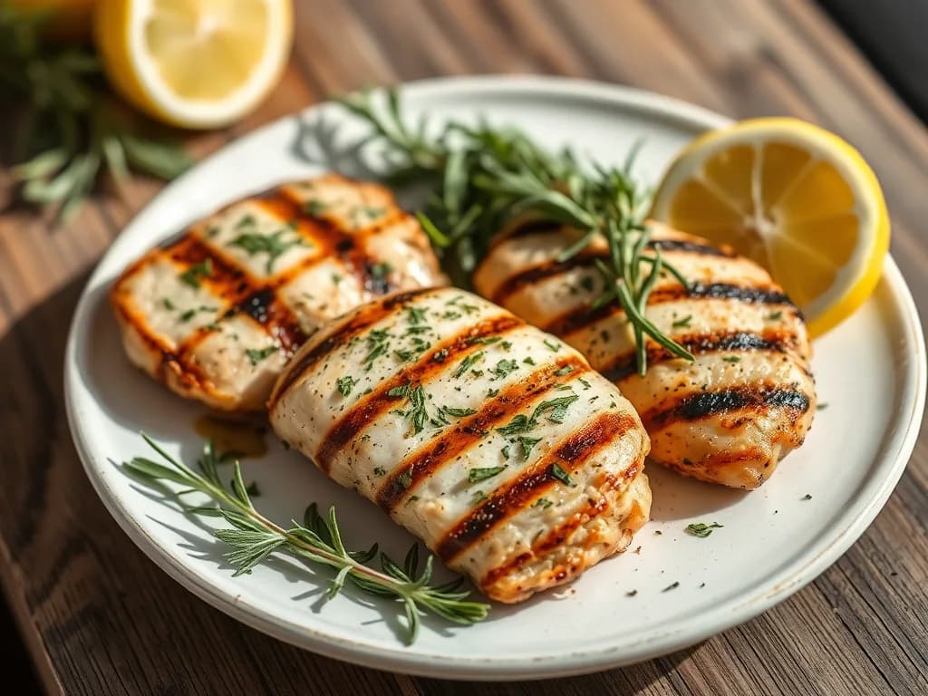 Zesty Lemon Herb Grilled Chicken