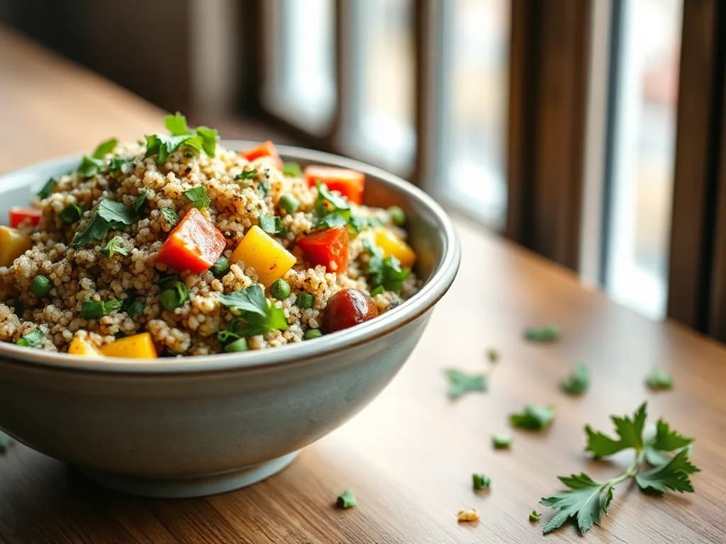 Roasted Vegetable and Quinoa Harvest Salad
