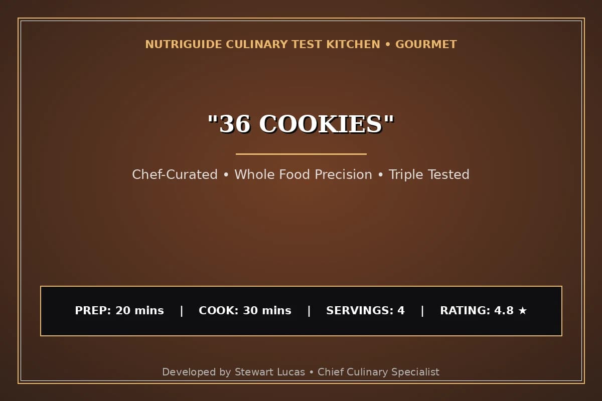"36 Cookies"