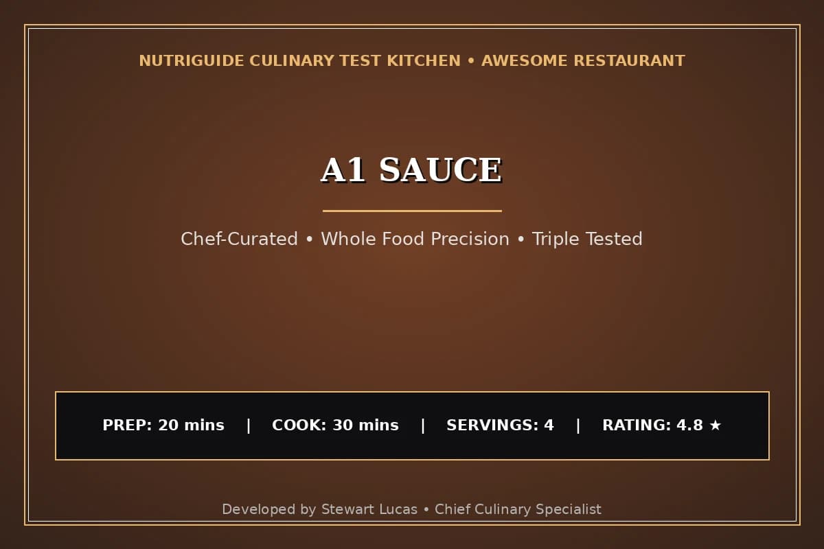 A1 Sauce