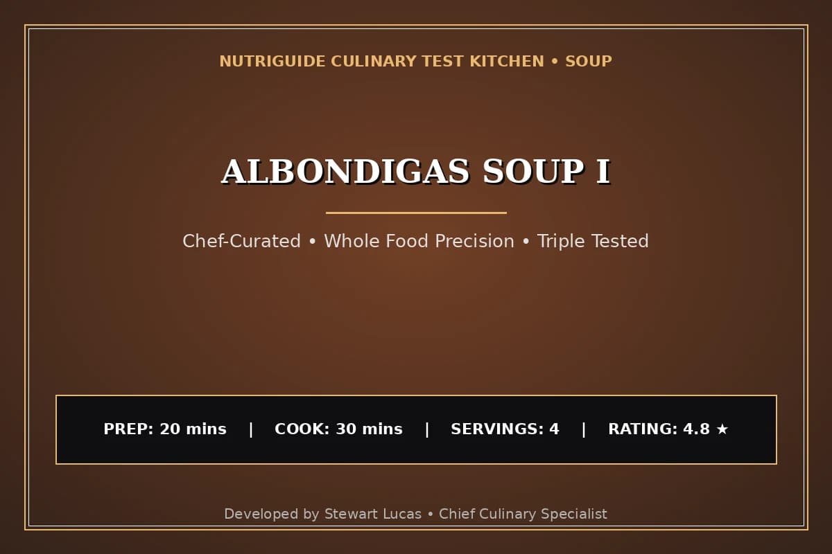 Albondigas Soup I