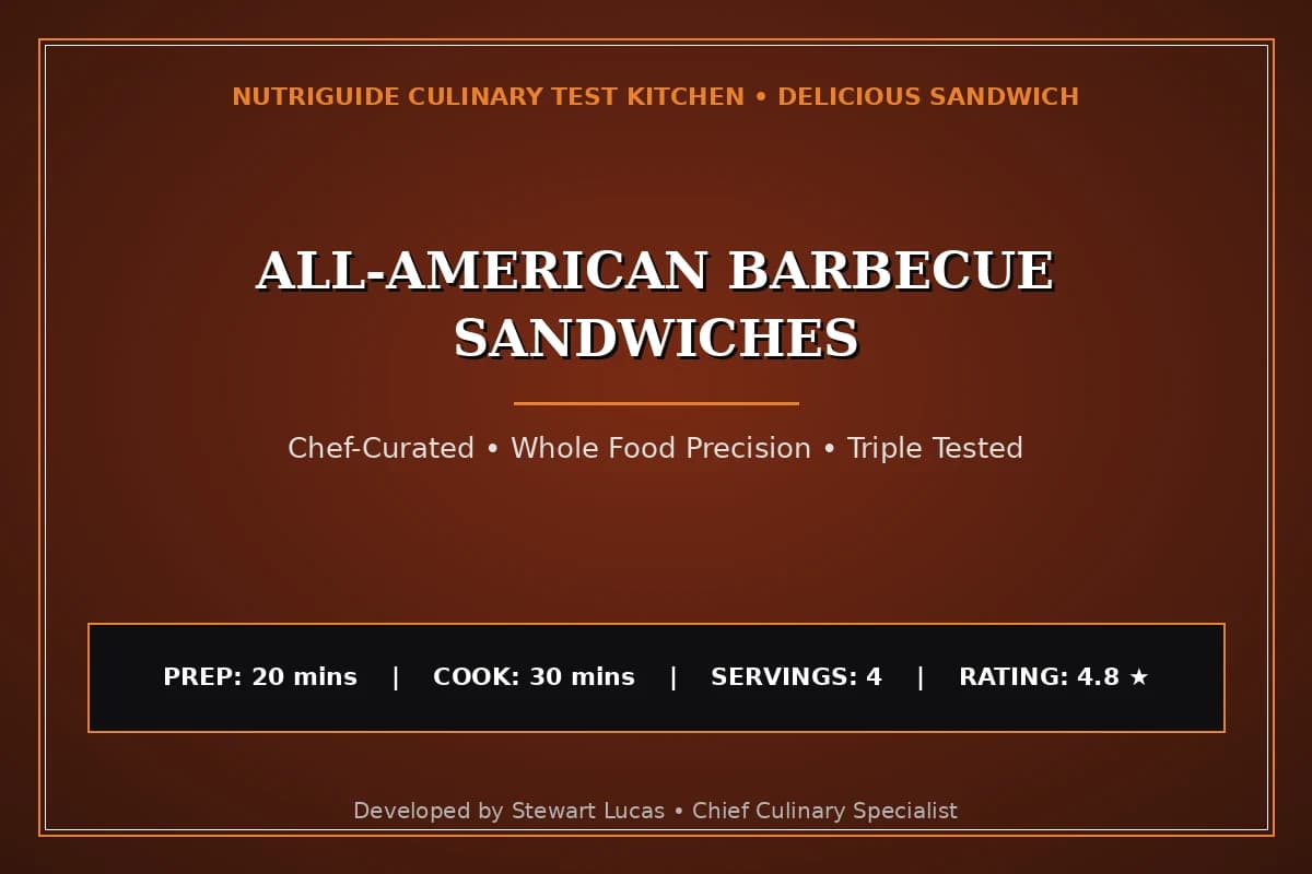 All-American Barbecue Sandwiches