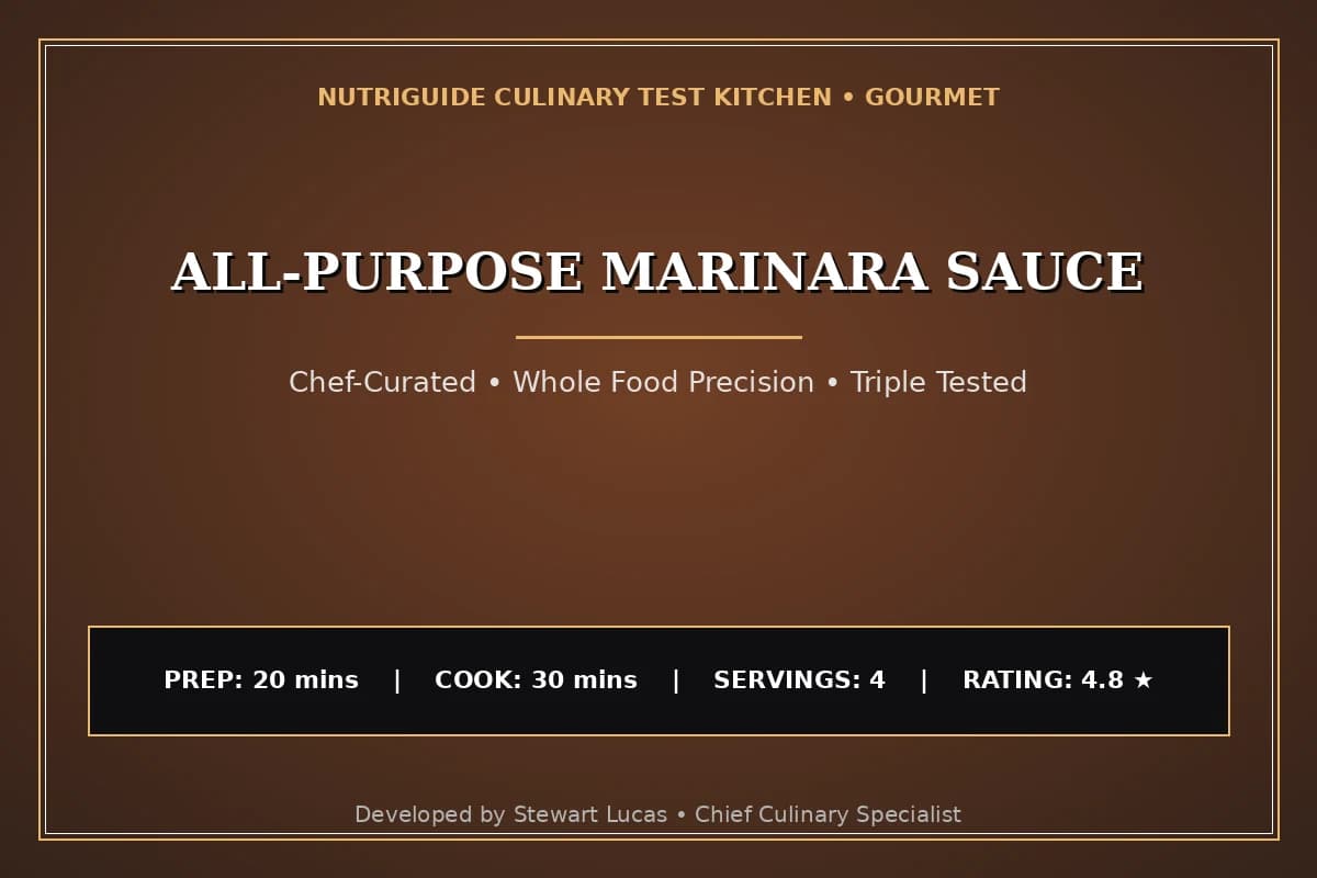 All-Purpose Marinara Sauce