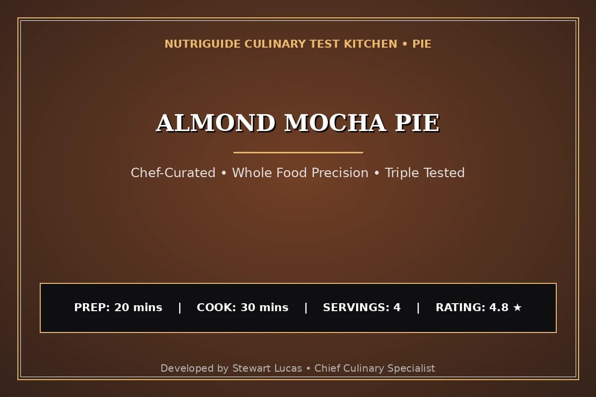Almond Mocha Pie