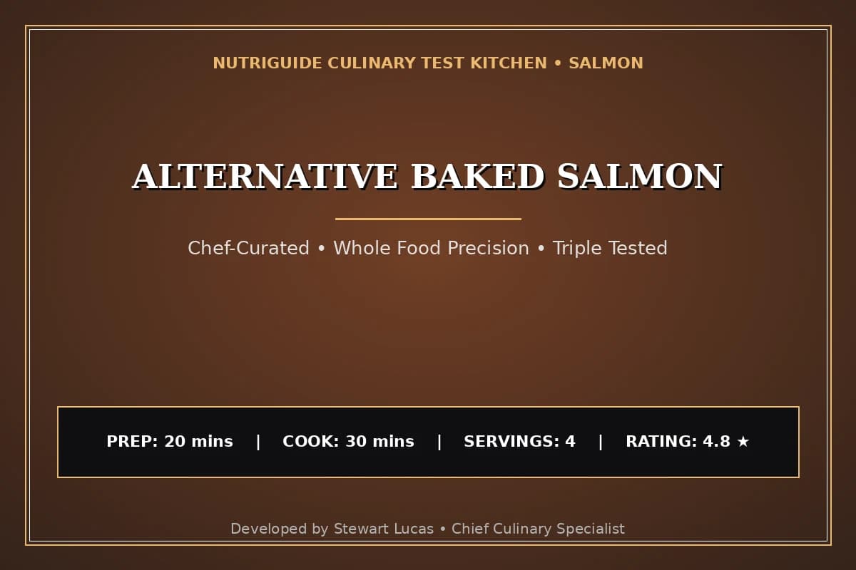 Alternative Baked Salmon