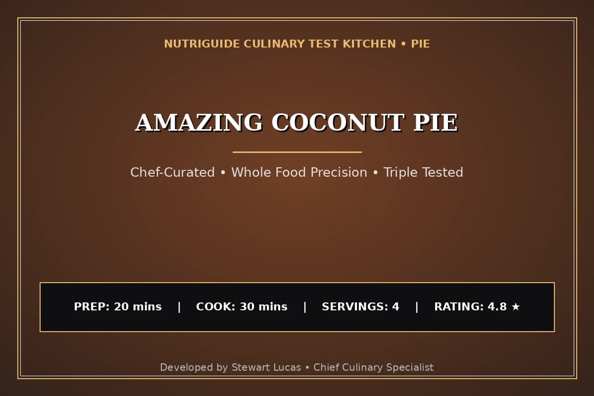 Amazing Coconut Pie