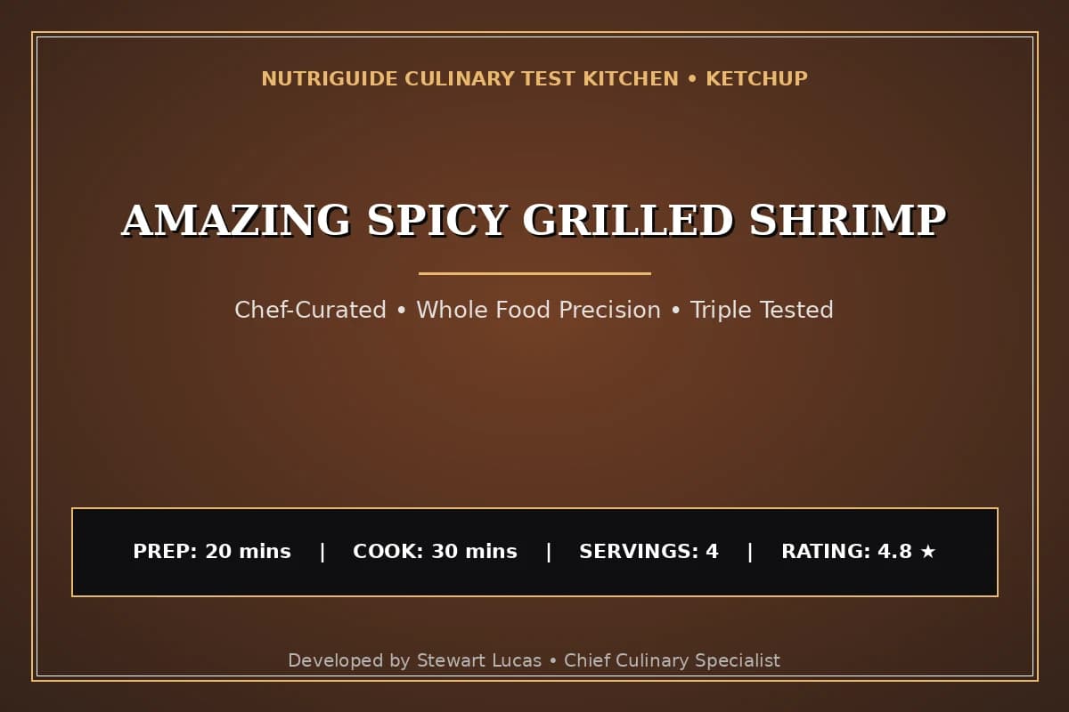 Amazing Spicy Grilled Shrimp