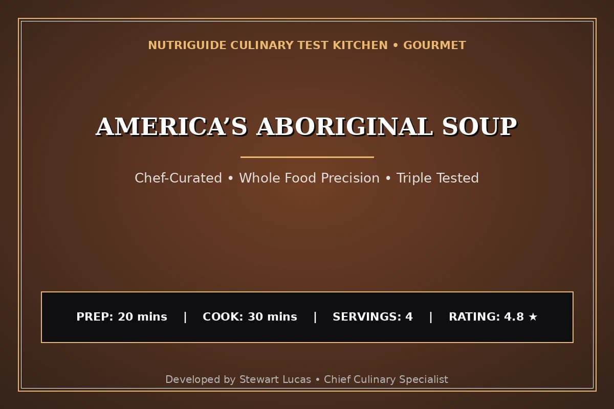 America’S Aboriginal Soup