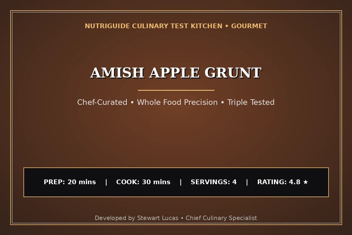 Amish Apple Grunt