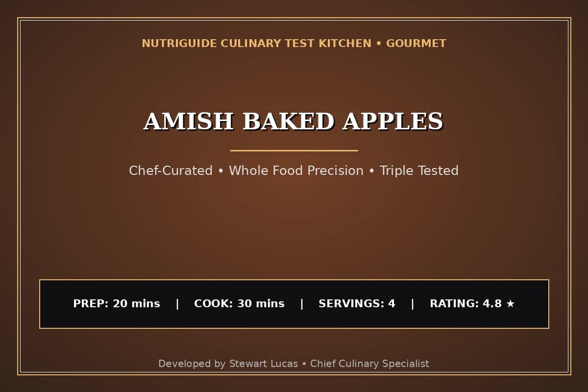 Amish Baked Apples