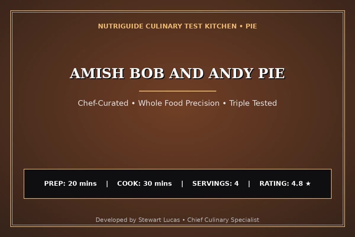 Amish Bob And Andy Pie