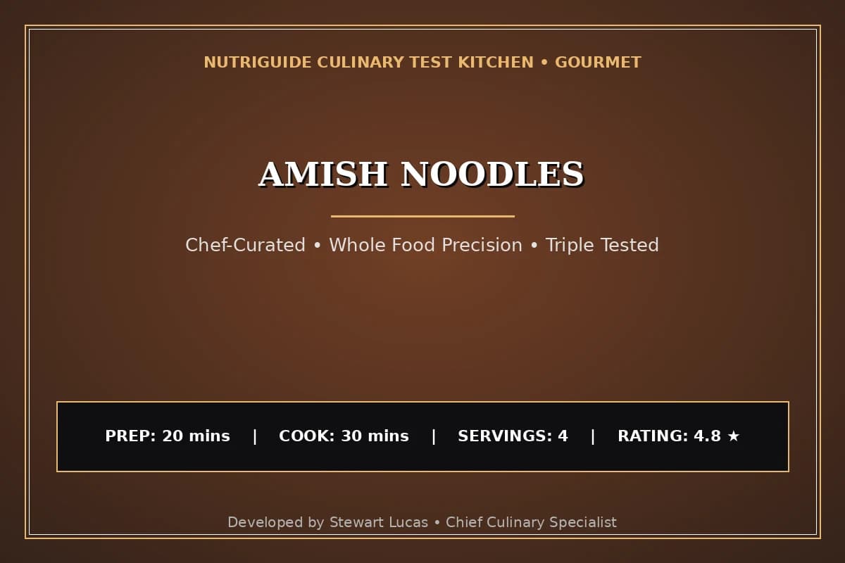 Amish Noodles