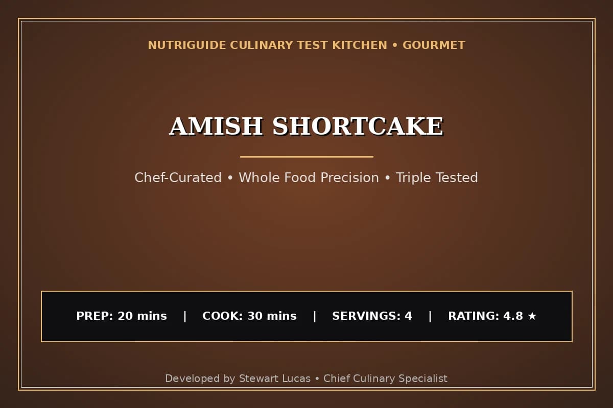 Amish Shortcake