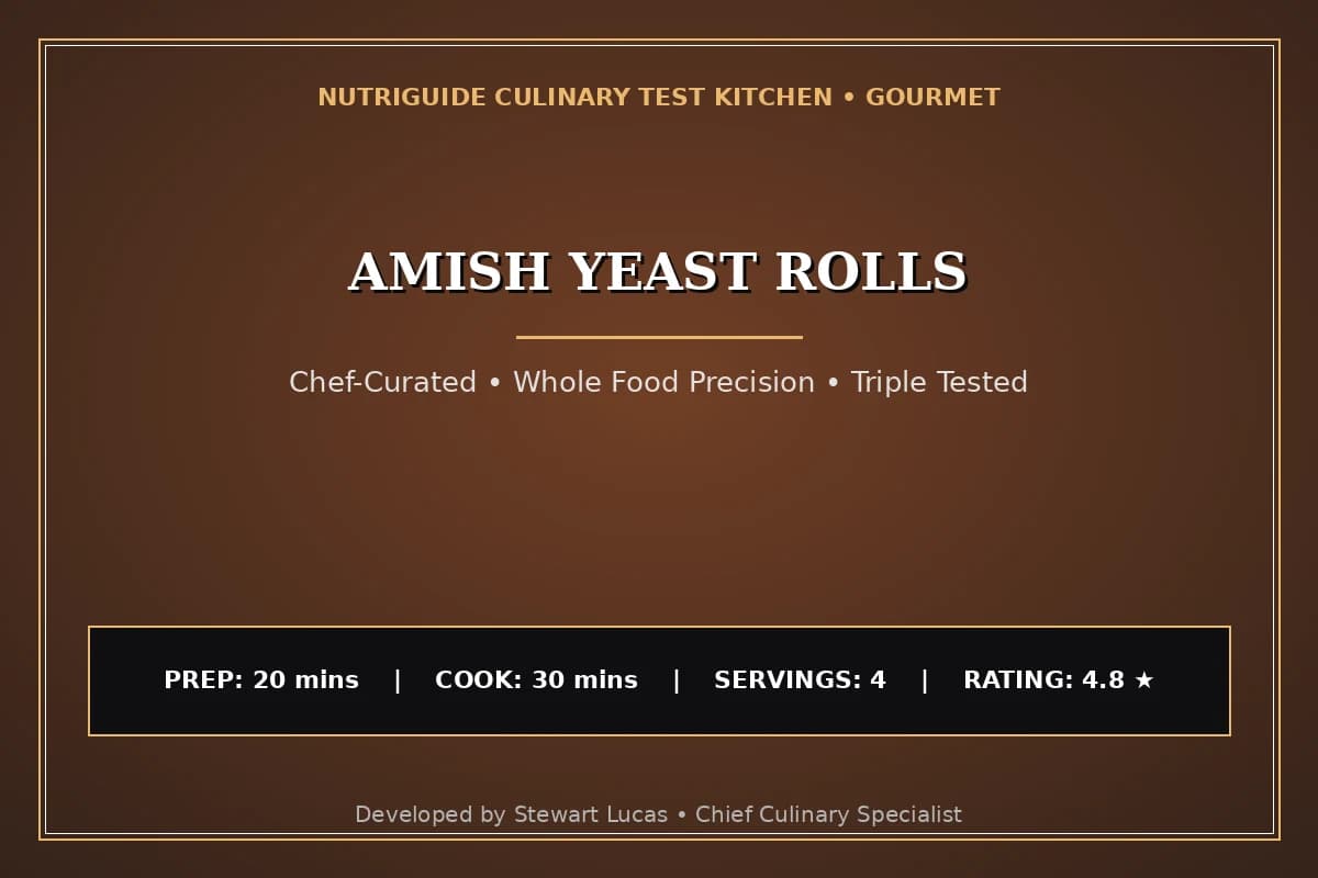 Amish Yeast Rolls