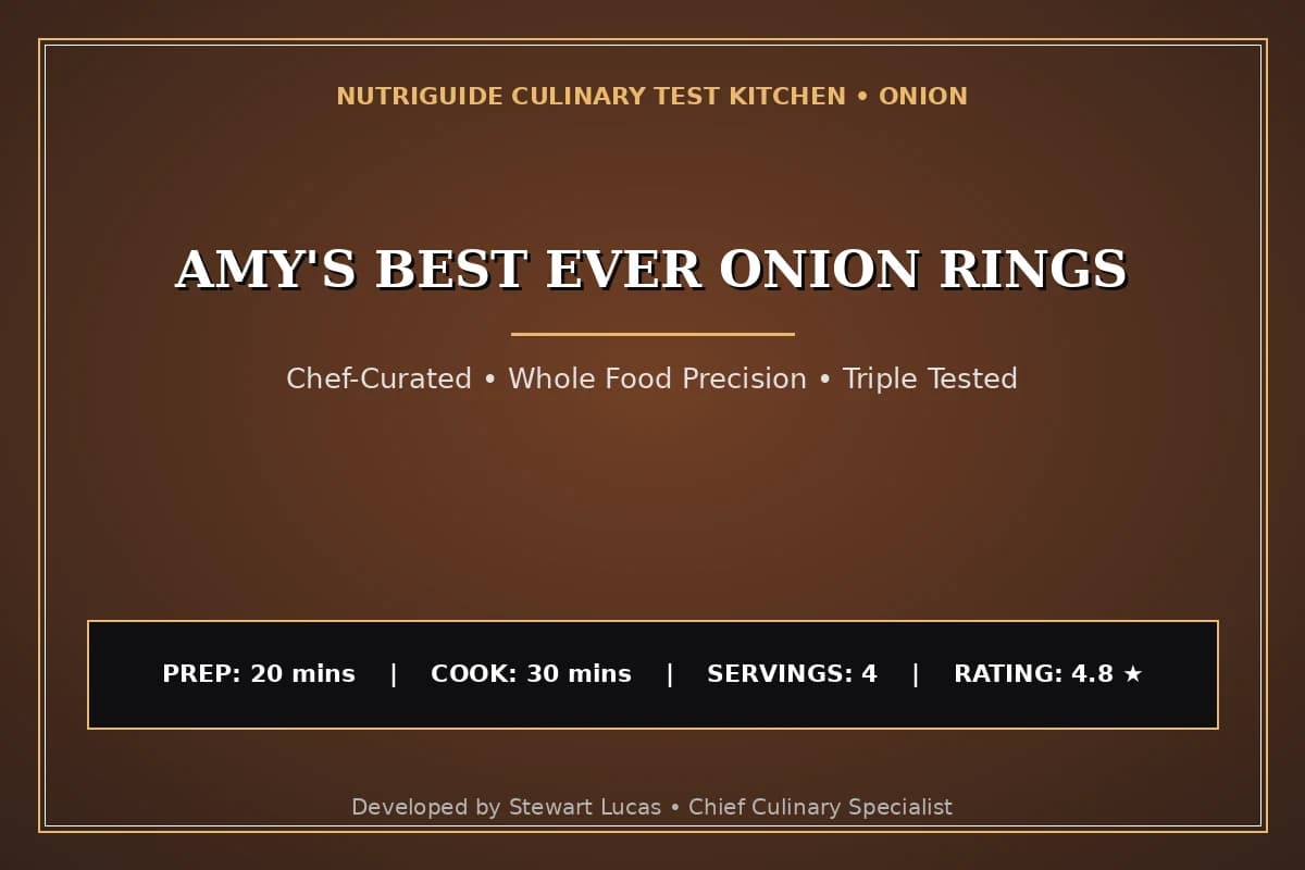 Amy'S Best Ever Onion Rings