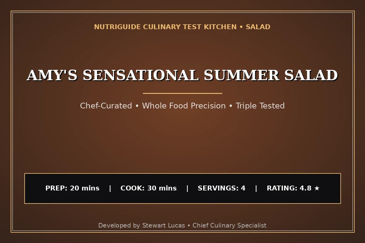 Amy'S Sensational Summer Salad